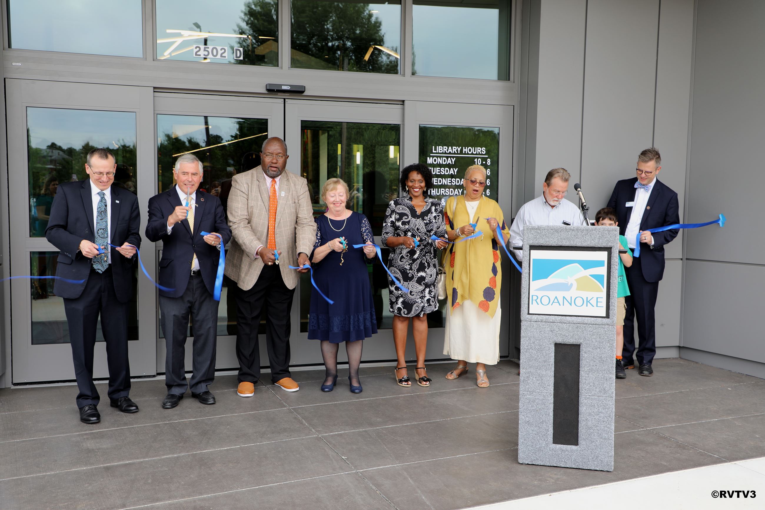 Melrose Branch Library Ribbon-Cutting