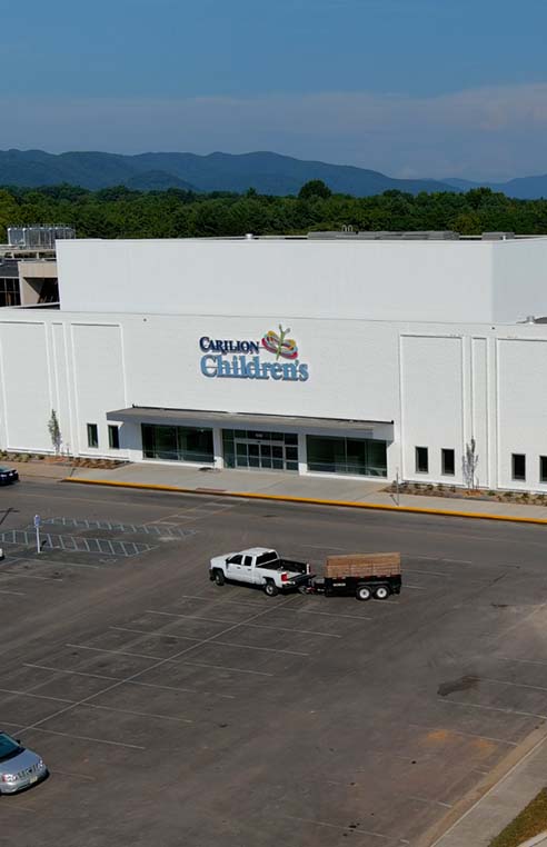 Carilion Children's Building Exterior
